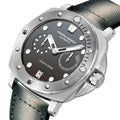 Pagani Design Gray Nylon Automatic Watch, 41mm on pure white background