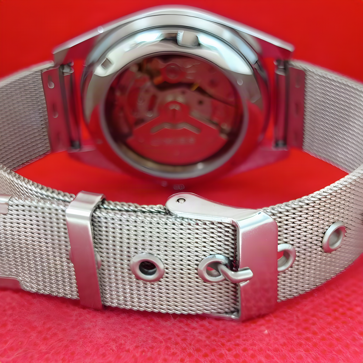 Vintage Seiko 5 Black Roman upscaled gallery photo