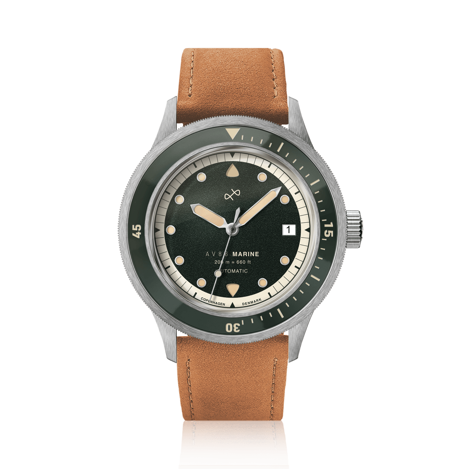 AV86 1956 Marine Automatic, Steel/Green
