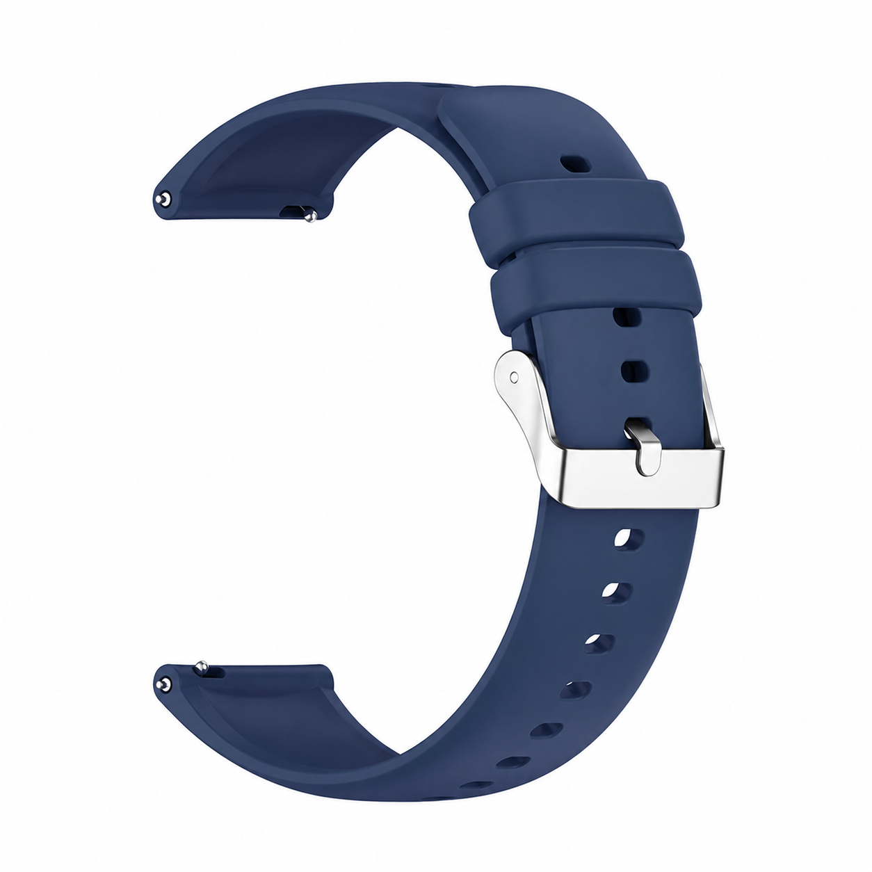 1GW Ascend solid silicone quick-release strap in Blue