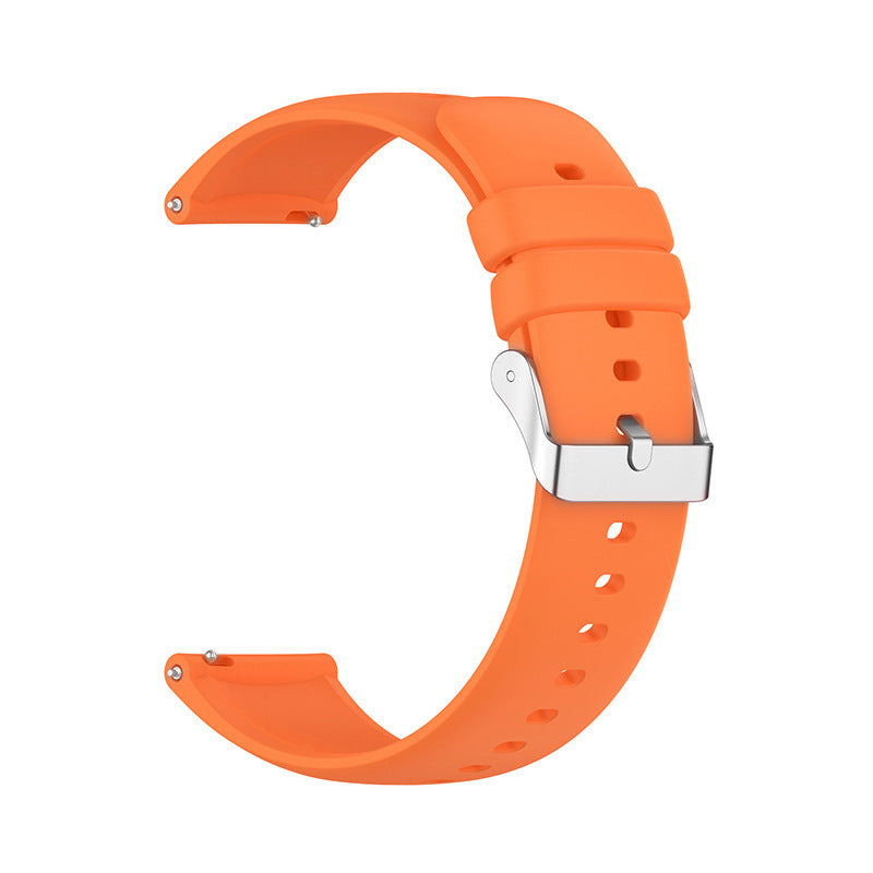 1GW Ascend solid silicone quick-release strap in Orange