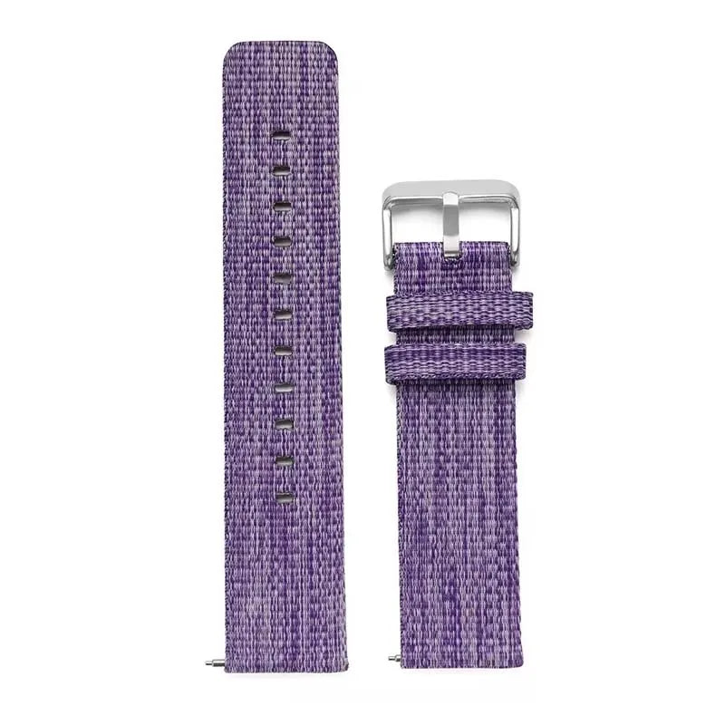 Braided Canvas Quick-Release Watch Strap 20mm