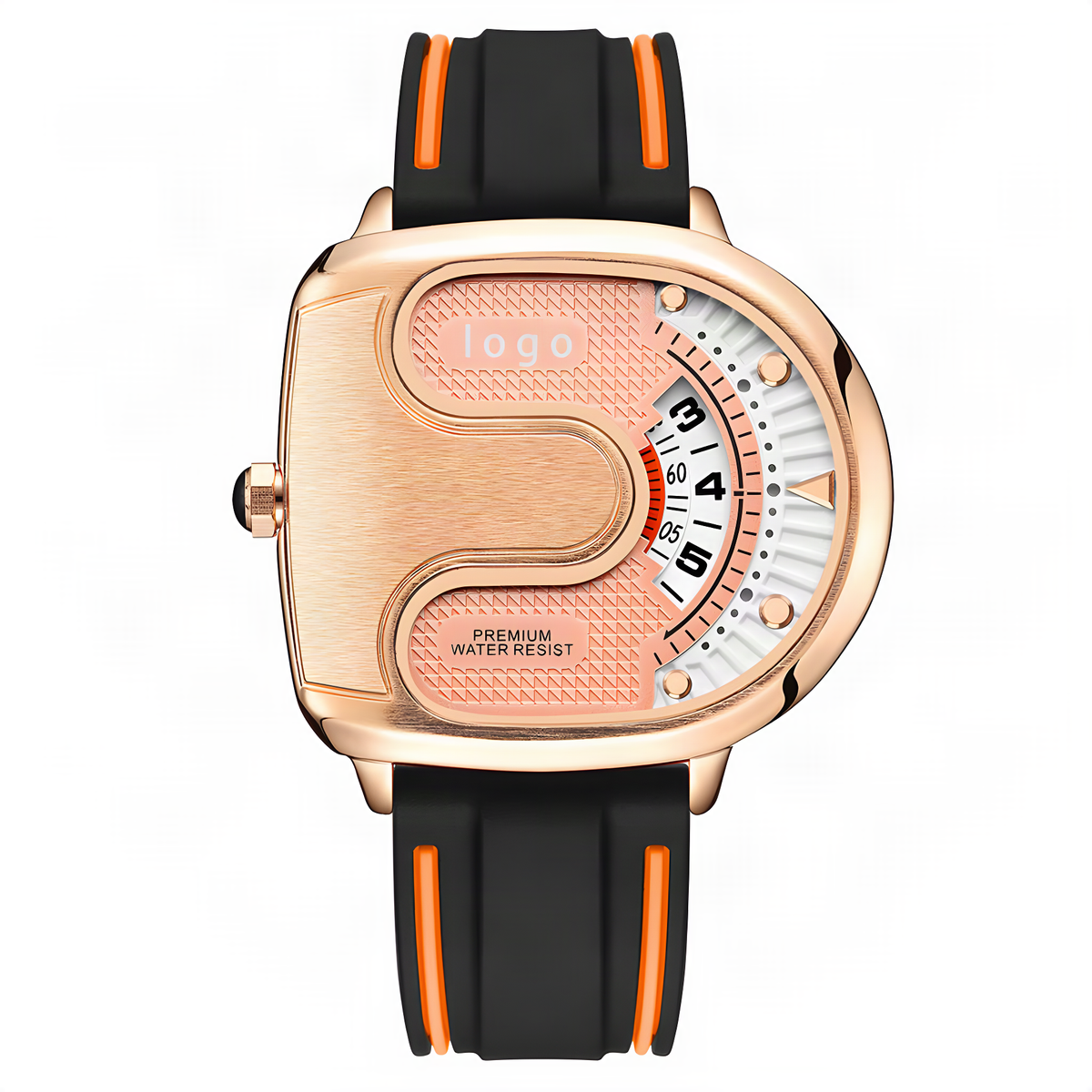 Success Way Rose Gold watch strap/band, upscaled product photo