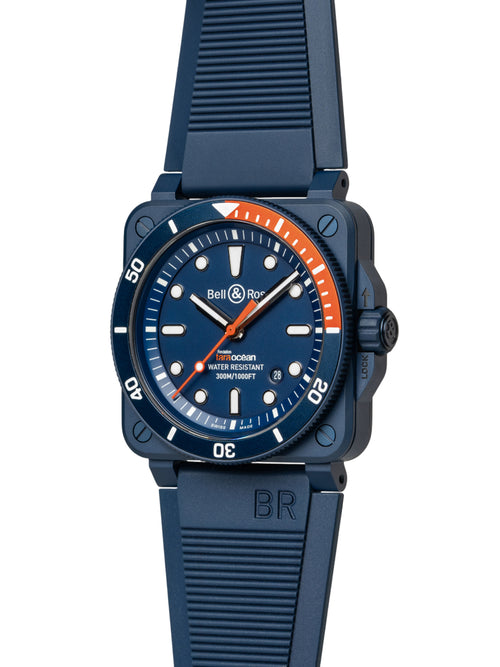 Bell & Ross BR 03-92 Diver Tara blue ceramic