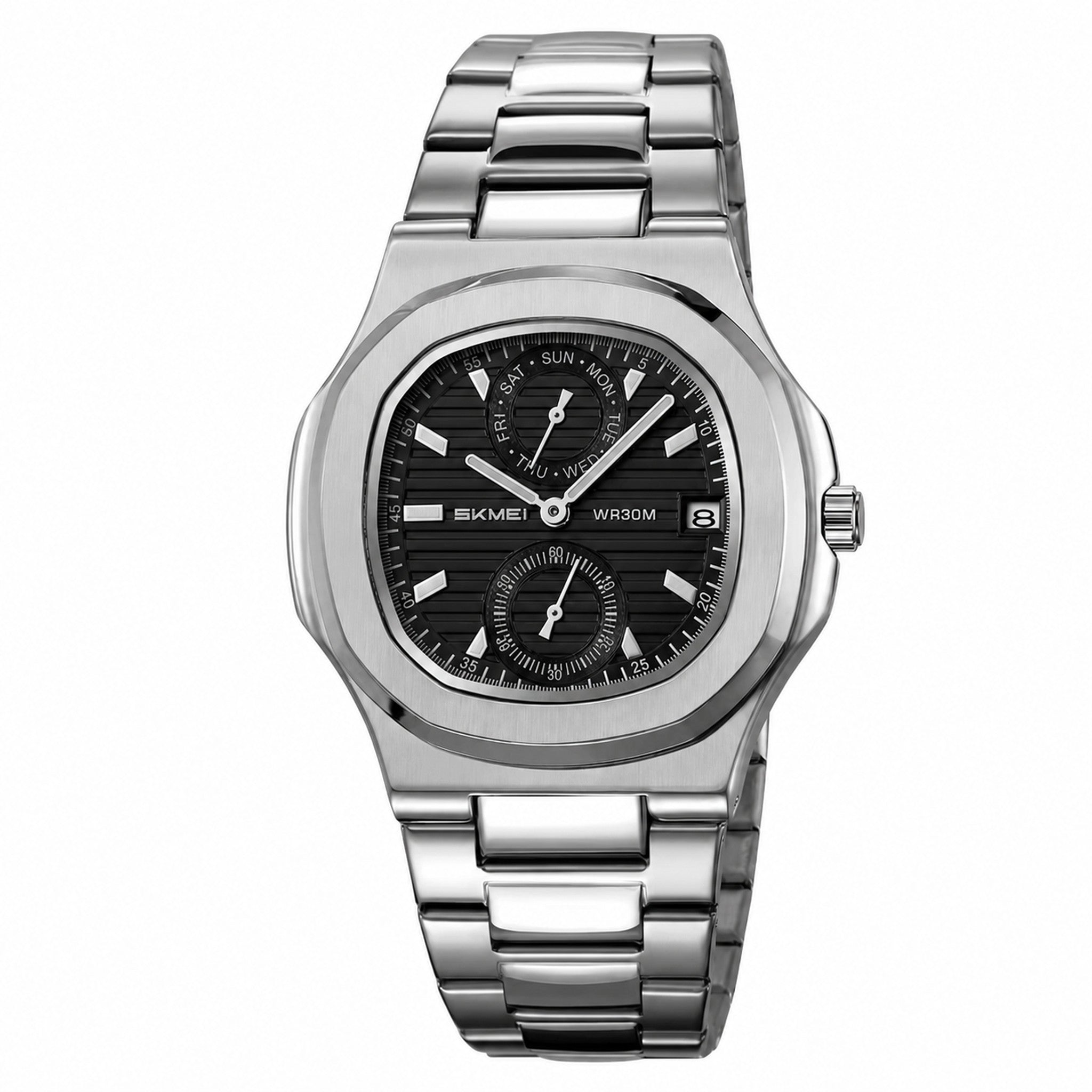 SKMEI 2423 silver case black dial product image