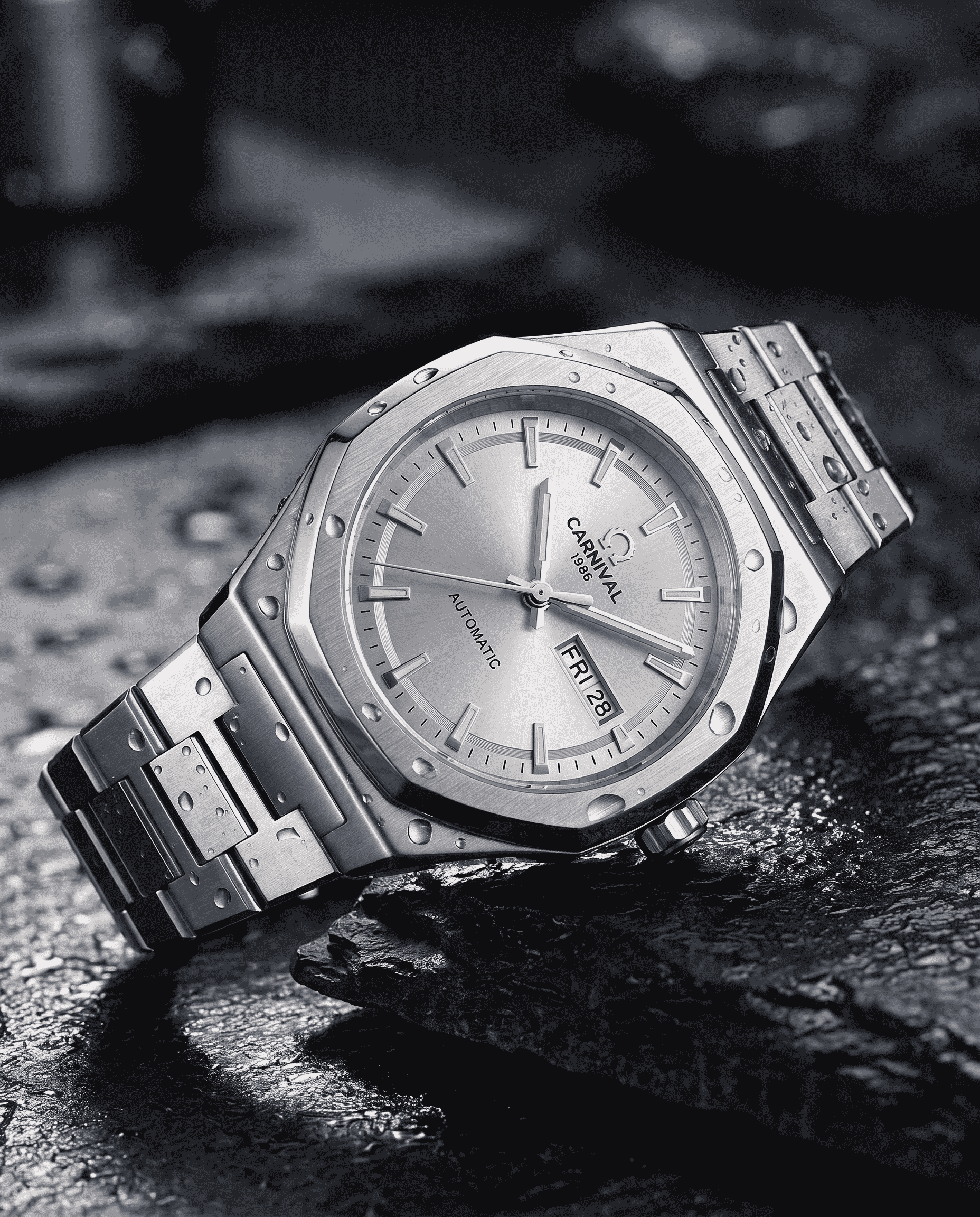 Carnival Octagon Automatic — on wrist