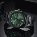 Carnival Octagon Automatic NH36 — steel case, integrated bracelet, front view