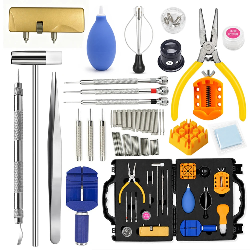 Watch caseback opener from the repair kit
