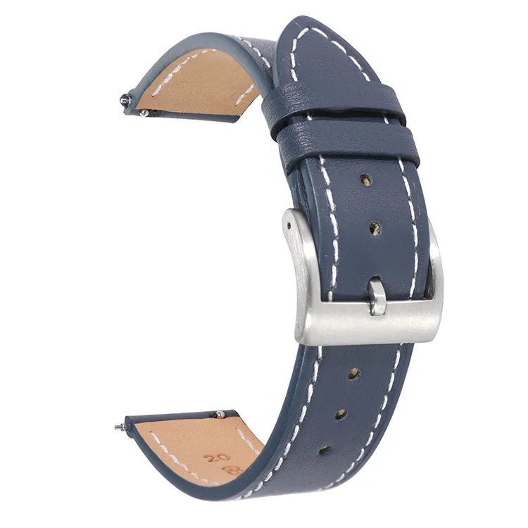 UPro Plain Top Grain Leather watch strap, detail view 3
