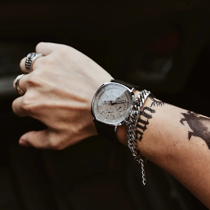 Large Dial Luxury analog quartz watch, supplier photo 2