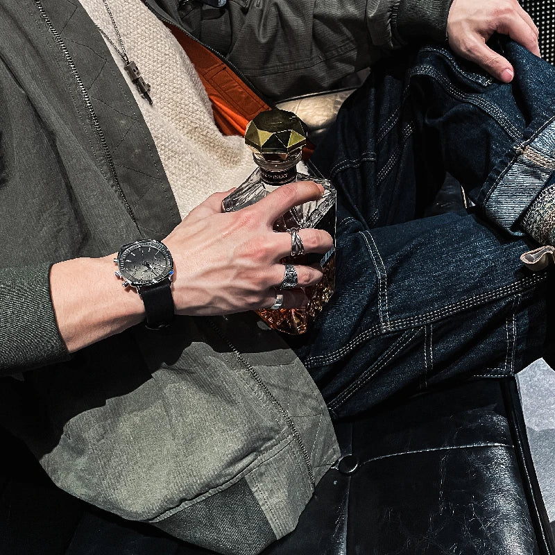 Large Dial Luxury analog quartz watch, supplier photo 4