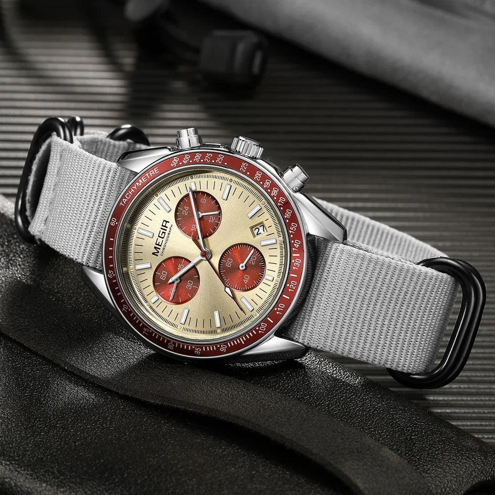 MEGIR 2247 lifestyle shot, gray strap colorway