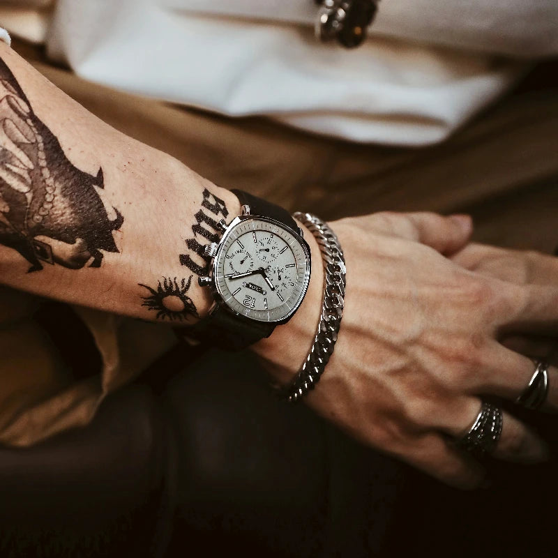 Large Dial Luxury analog quartz watch, supplier photo 3