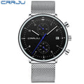 CRRJU black dial mesh