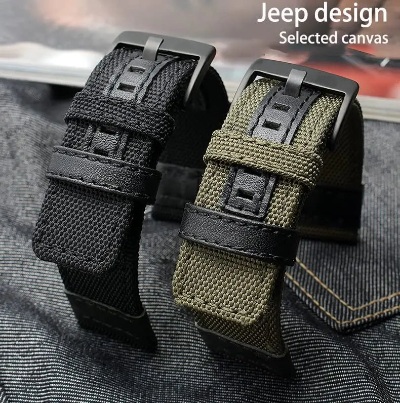 UPro sailcloth canvas nylon watch strap - supplier gallery 3