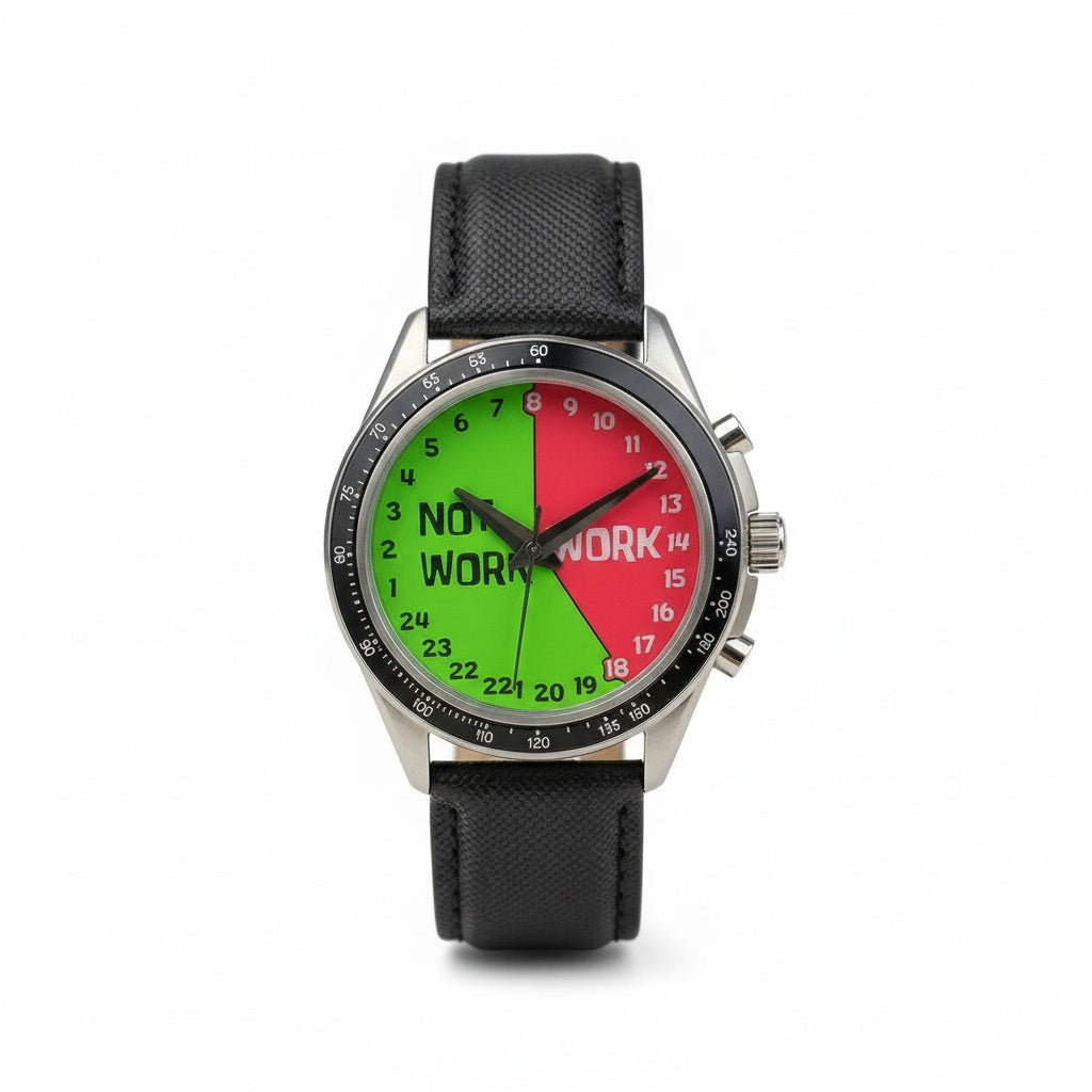 CILOA Watermelon Round Quartz Watch, studio view