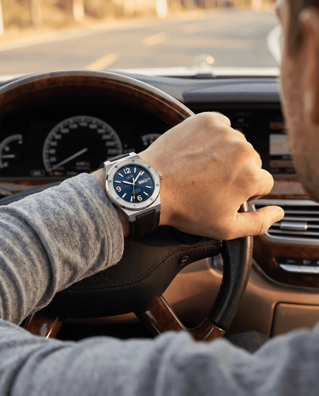 Carnival Classic Automatic — blue dial, caseback or side