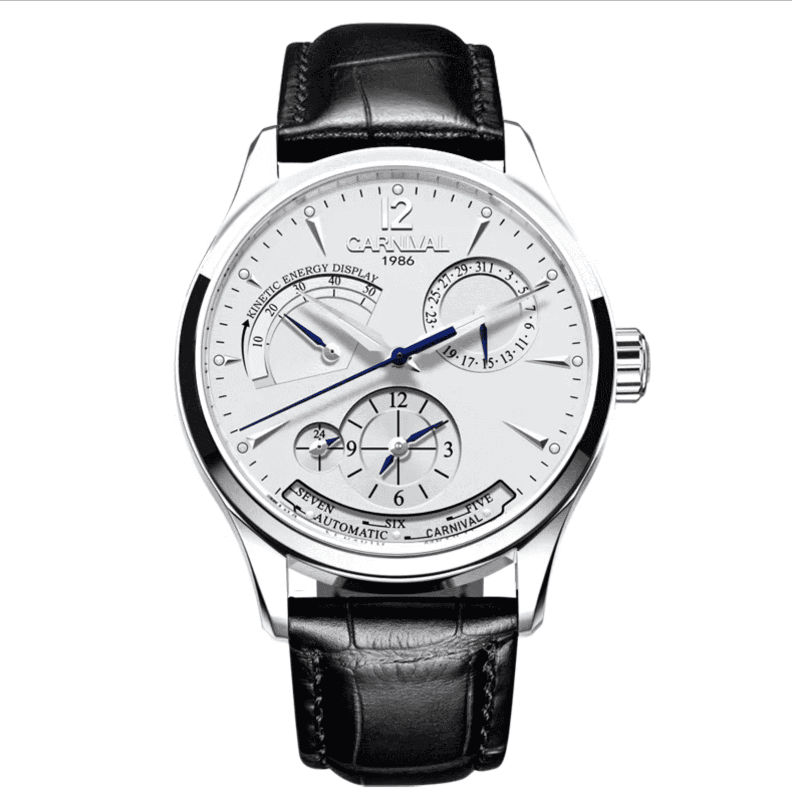 Carnival Day-Date Automatic — wrist detail