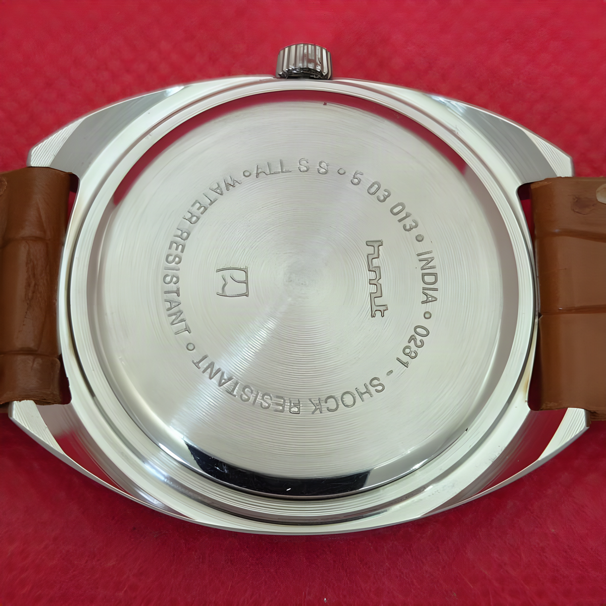 Vintage HMT Kohinoor caseback