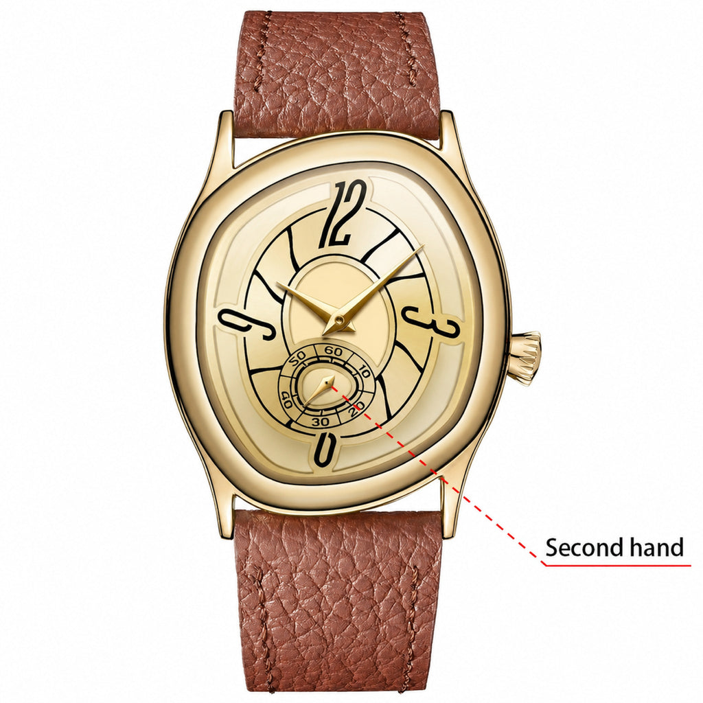 HANNAH MARTIN Silver 1 geometric quartz watch product view