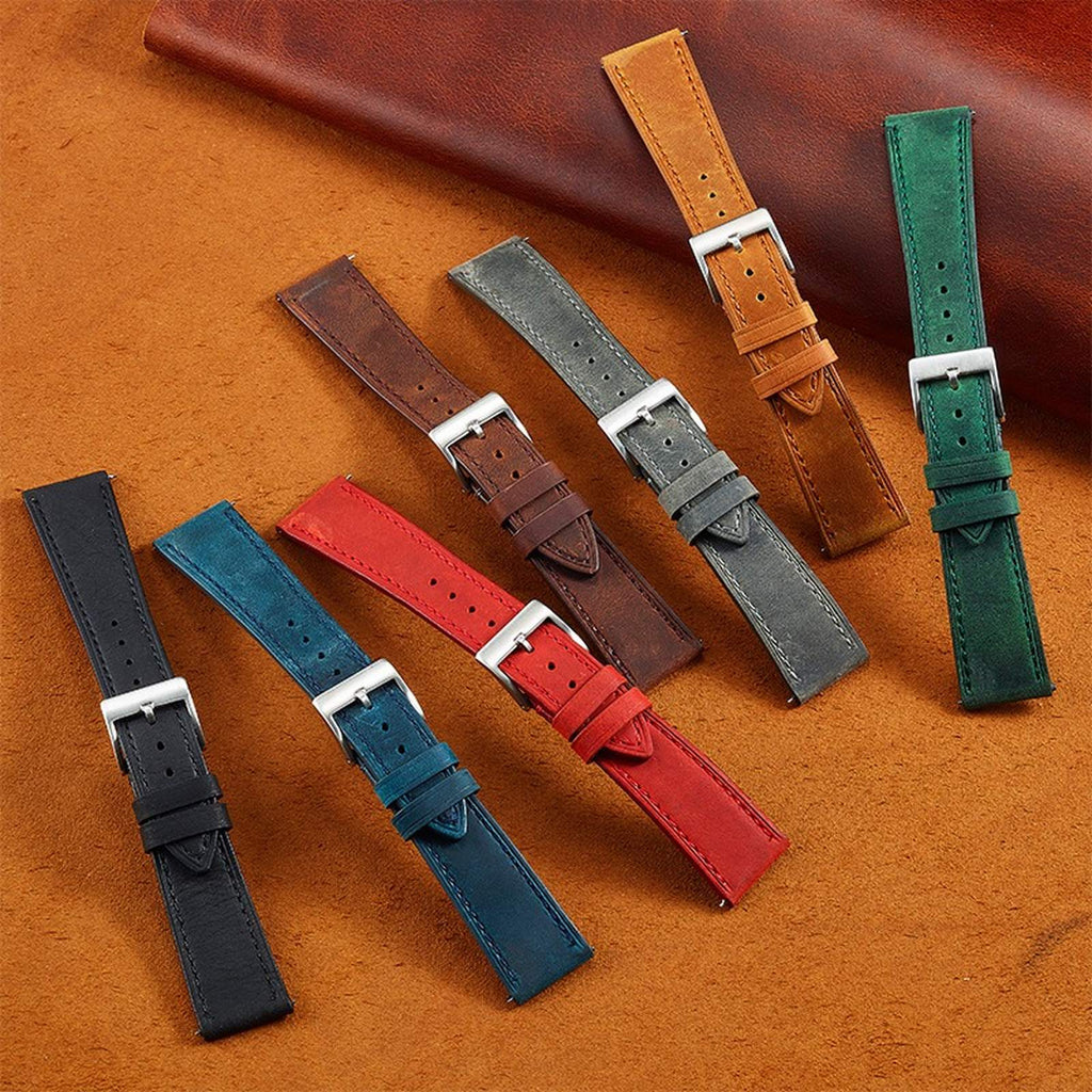 AWC quick-release leather strap supplier product image 1. Replace with AWC photography.