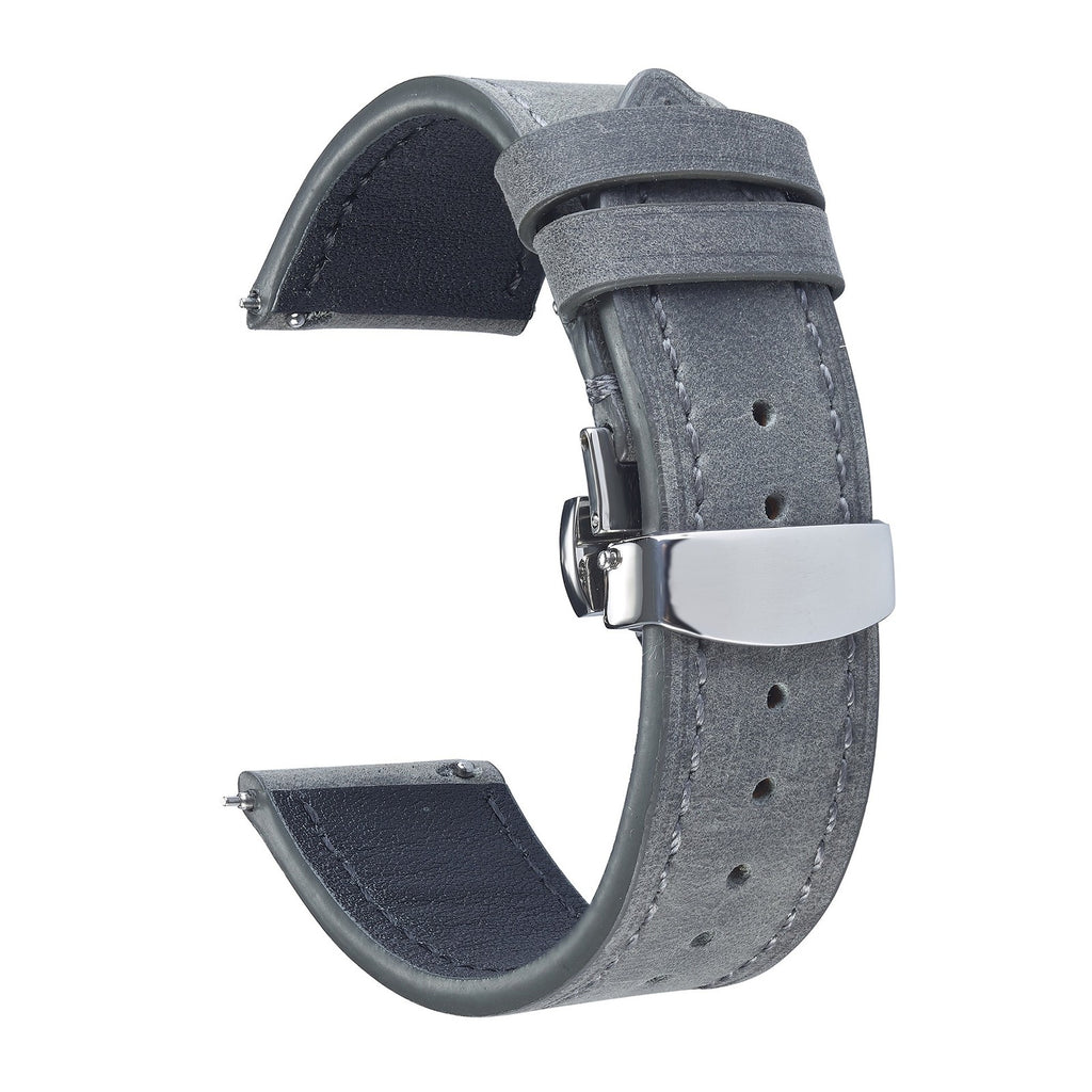 AWC quick-release leather strap supplier product image 6. Replace with AWC photography.