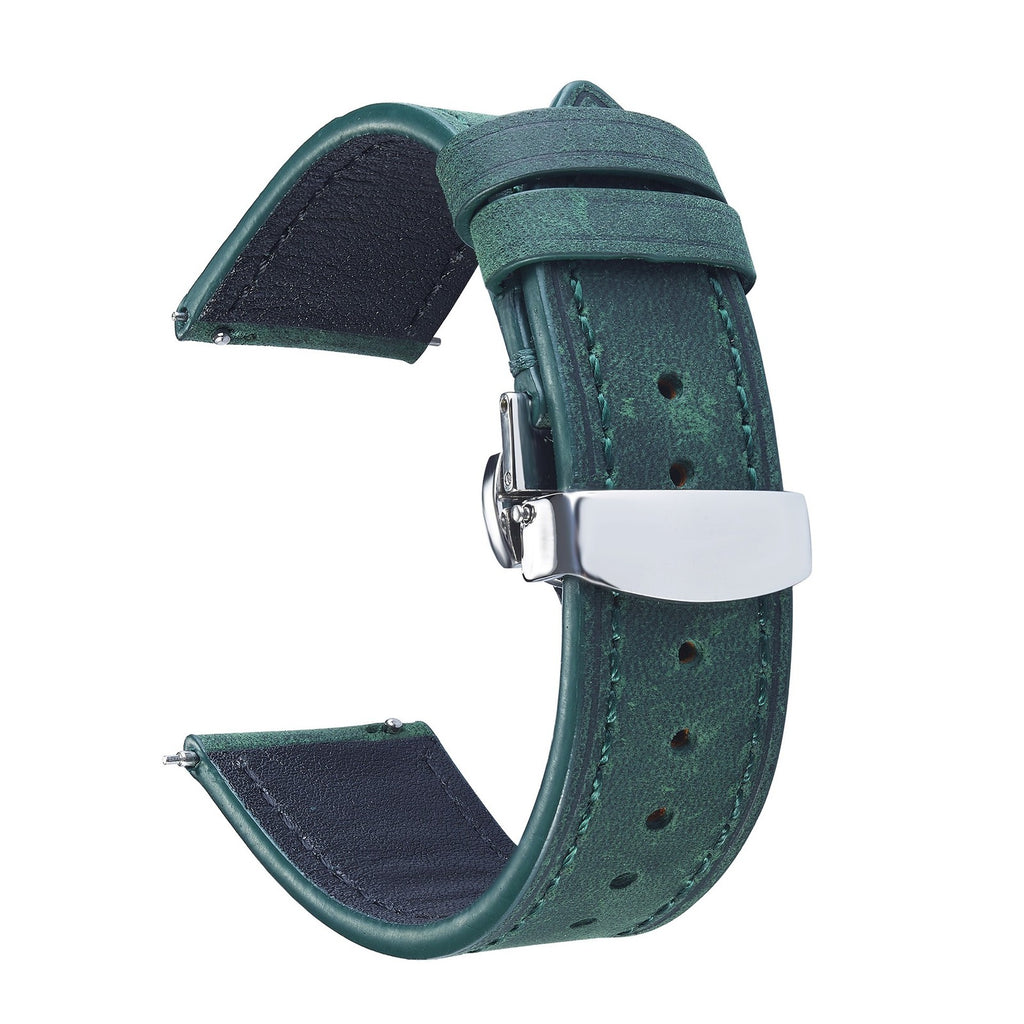 AWC quick-release leather strap supplier product image 7. Replace with AWC photography.