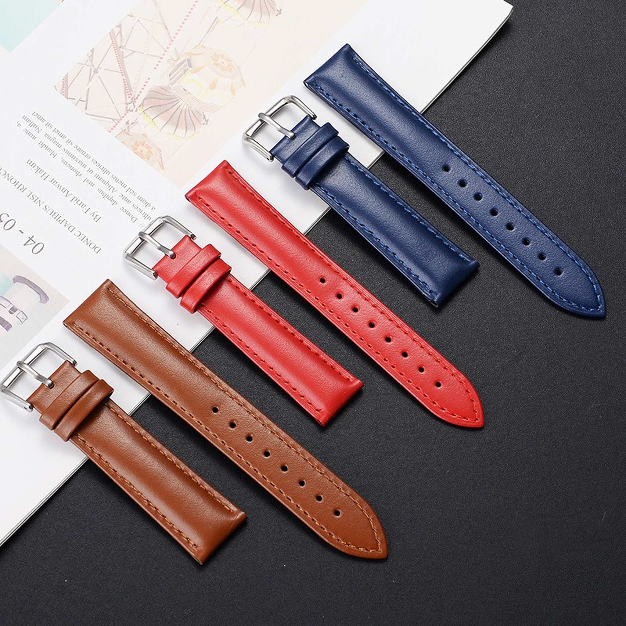 AWC leather strap supplier product image 3. Replace with AWC photography.