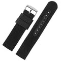 UPro Classic Ballistic Nylon quick-release watch strap - Black