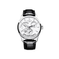 Carnival Day-Date Automatic 100M white dial watch on pure white