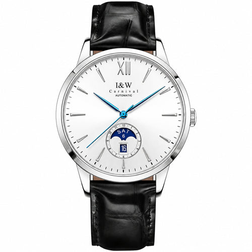 Carnival IW527G white dial moonphase automatic watch
