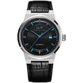 Carnival IW612G black dial with blue hands