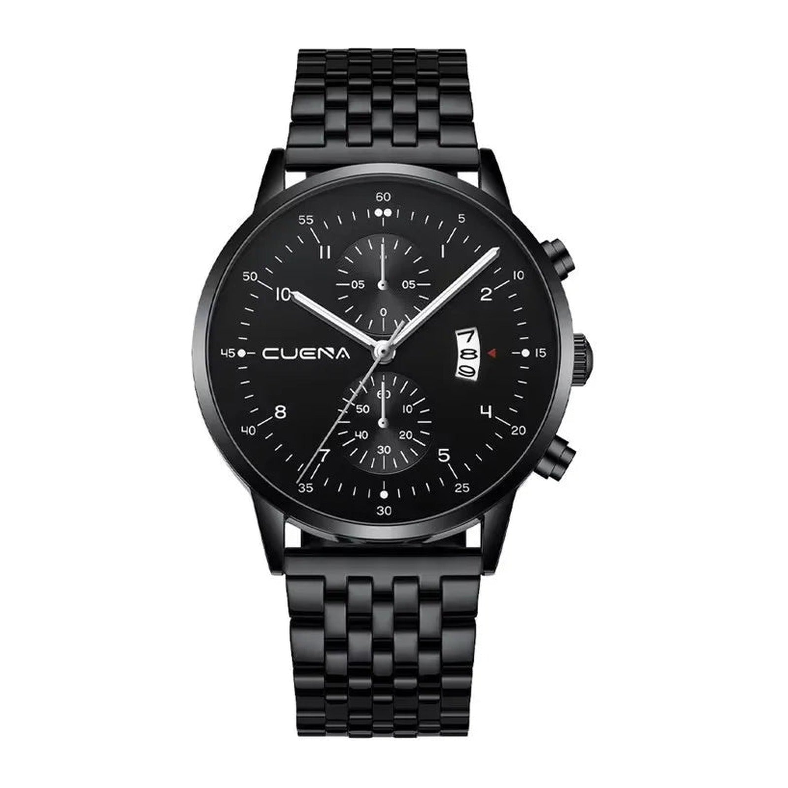 CUENA 6019 black case black dial