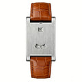 Eston Y2K Rolling Disc Silver Brown Strap
