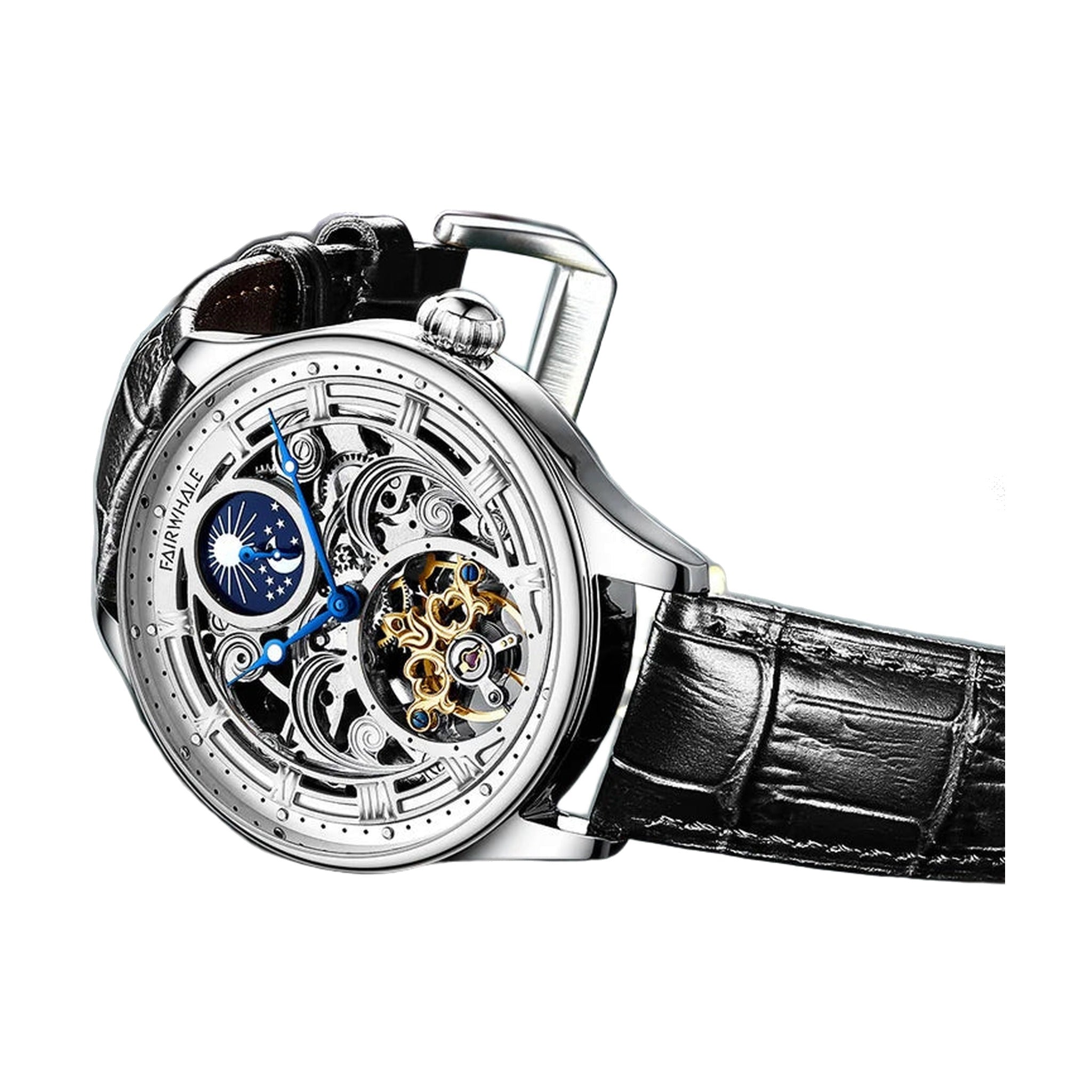 Mark Fairwhale moonphase automatic on white