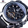 FORSINING 984 Black mechanical calendar watch