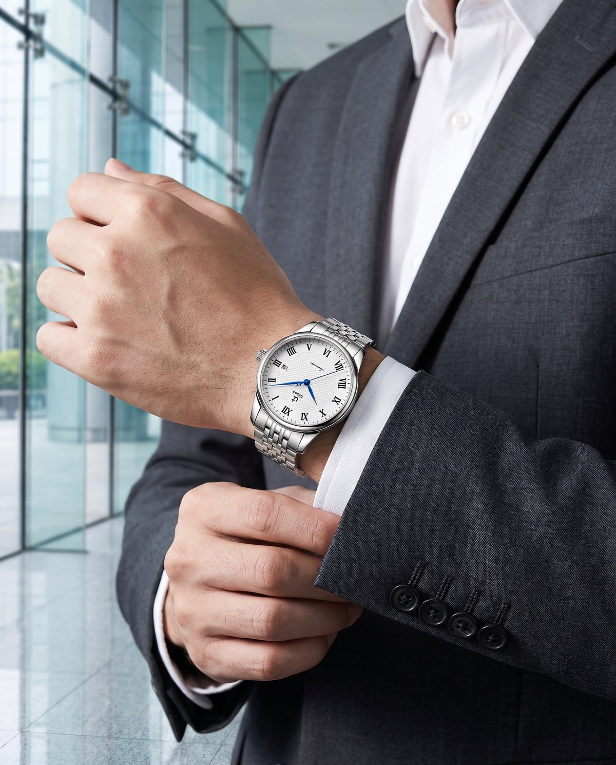 Worn with a suit , business