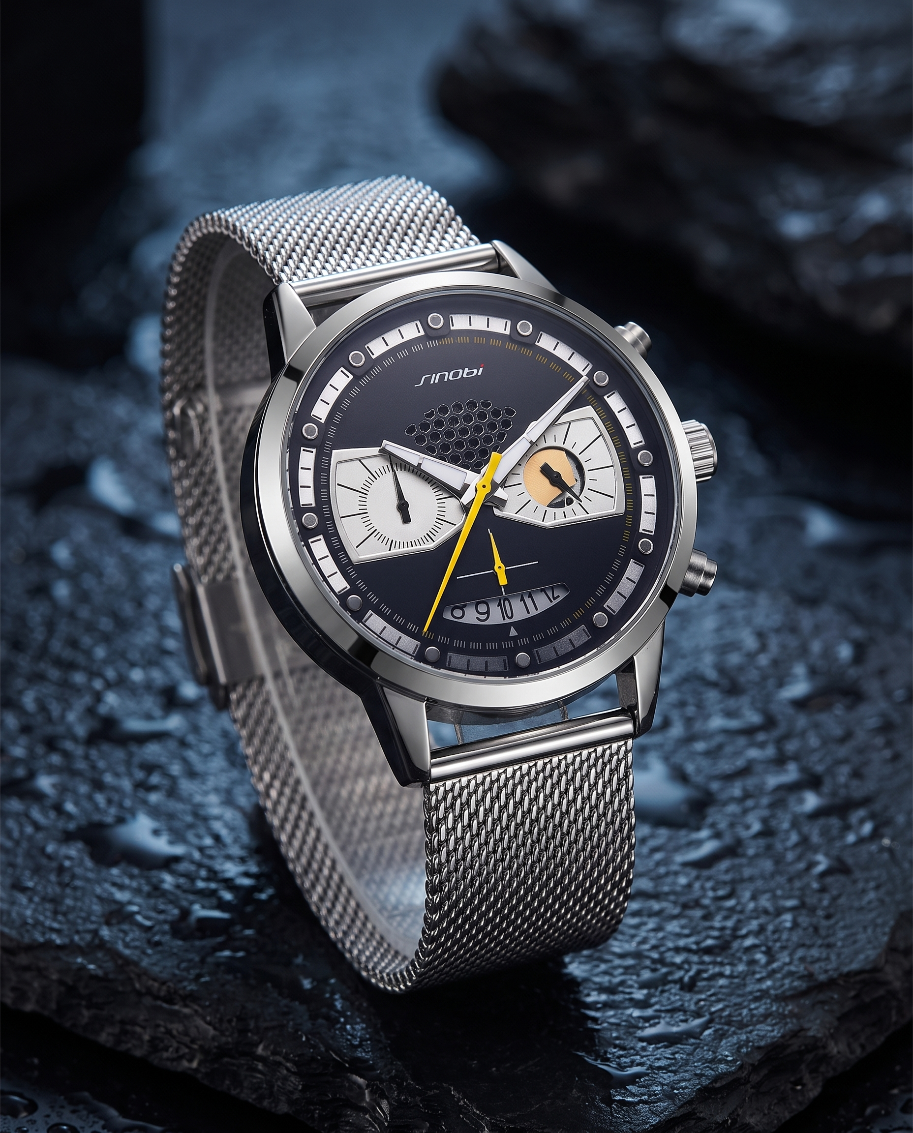 SINOBI S9814G Silver lifestyle slate