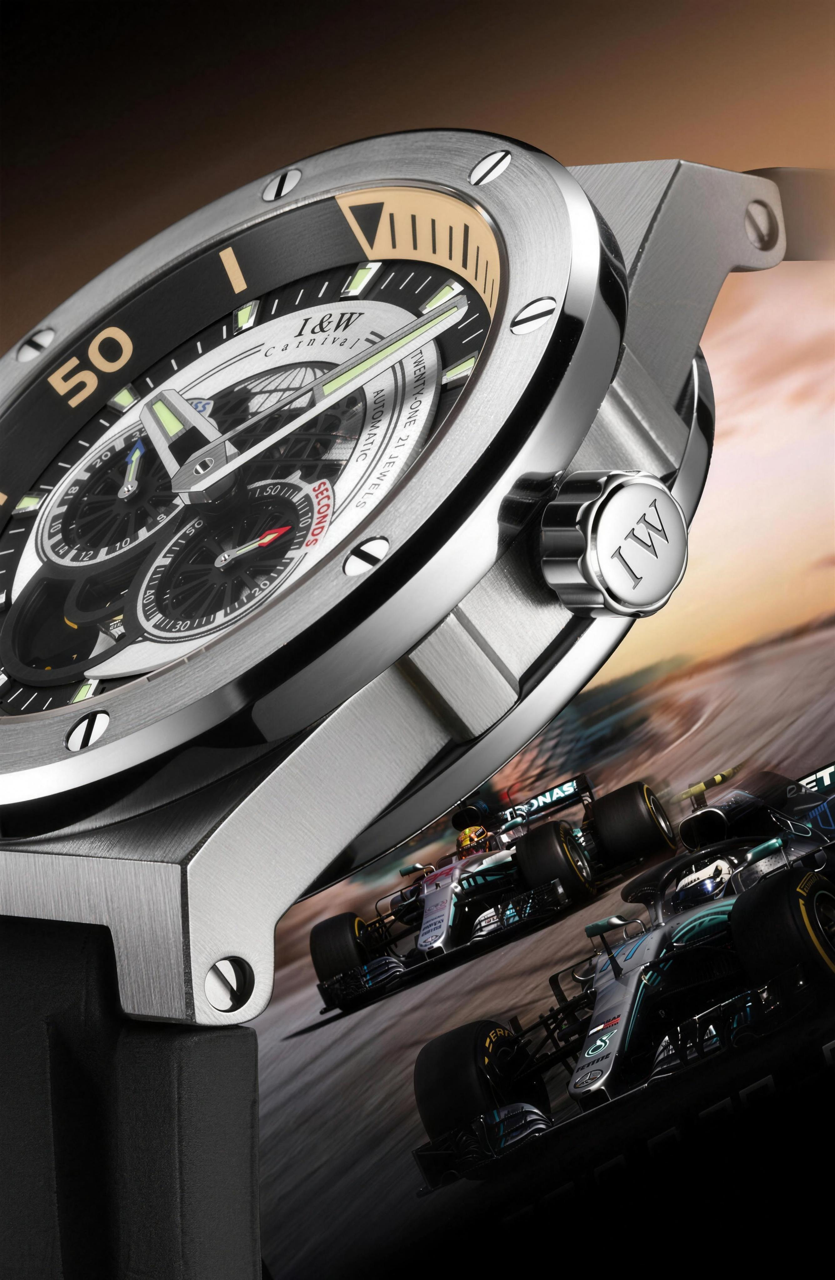 Carnival IW.619G dial macro, 4K