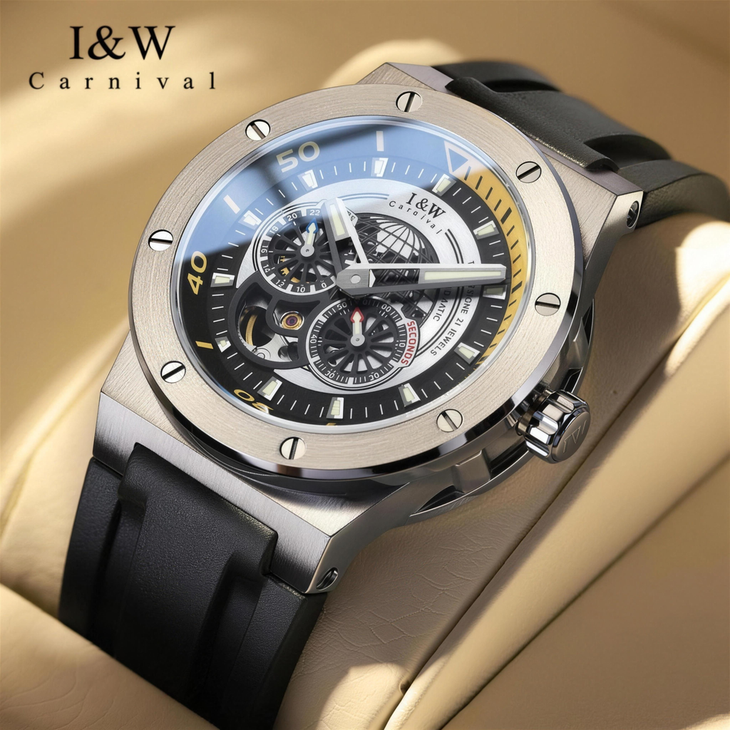 Carnival IW.619G hero with brand detail, 4K