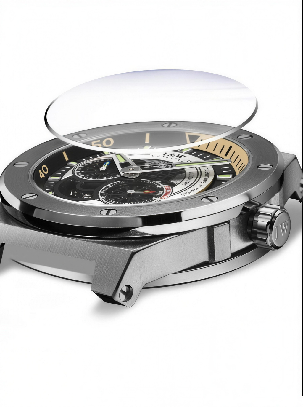 Carnival IW.619G side profile showing crown, 4K