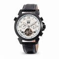 JARAGAR Automatic Open-Heart Watch on pure white background