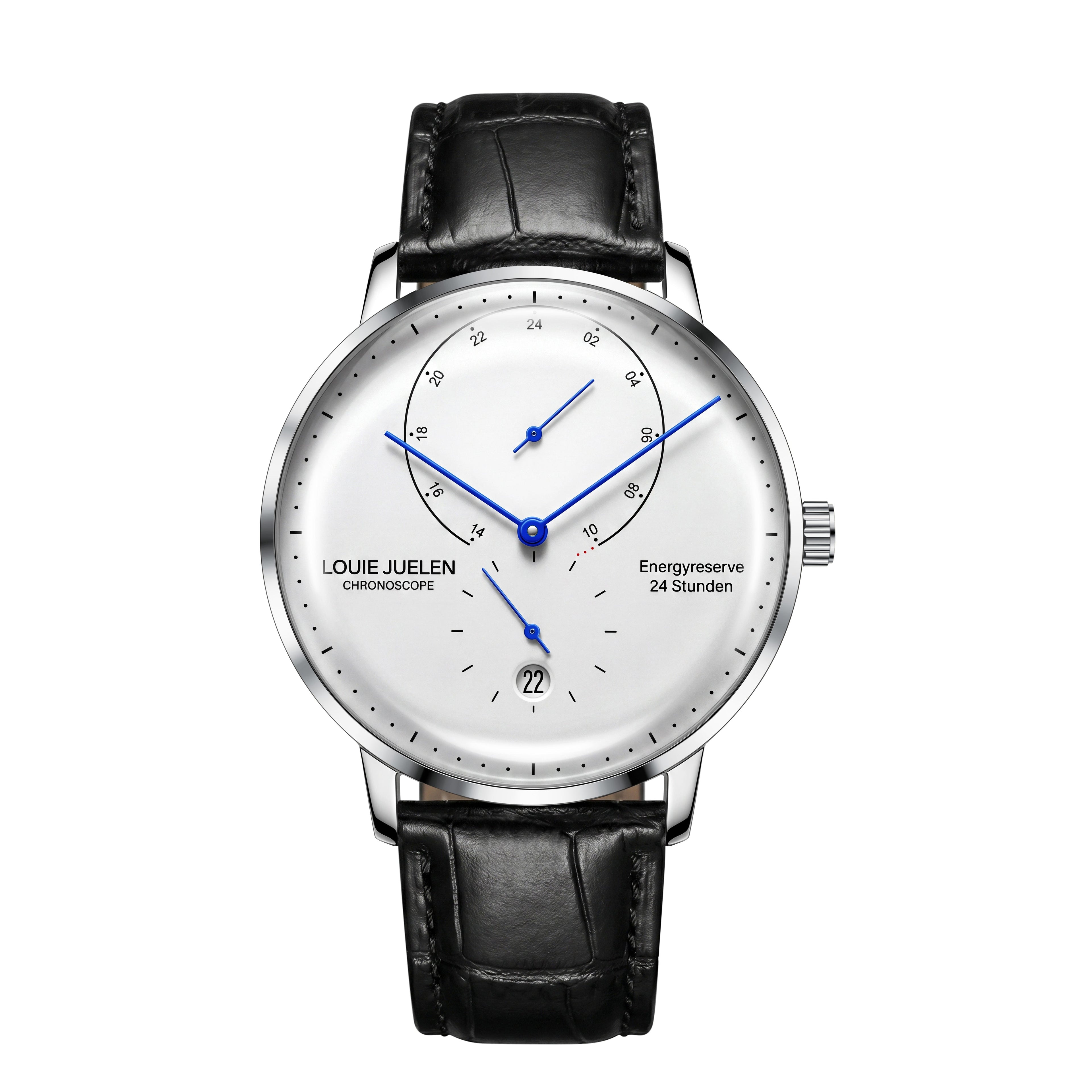 LOUIE JUELEN Minimalist Quartz Watch, 42mm