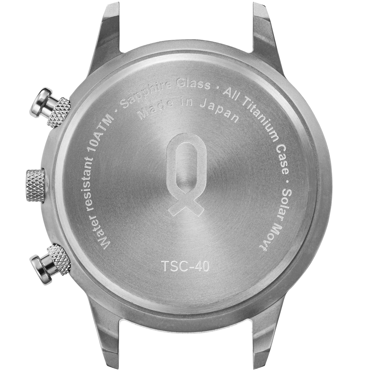 Maker's Watch Knot TSC-40 titanium caseback