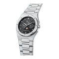 NEMUNAS Perkunas black and silver watch on white background