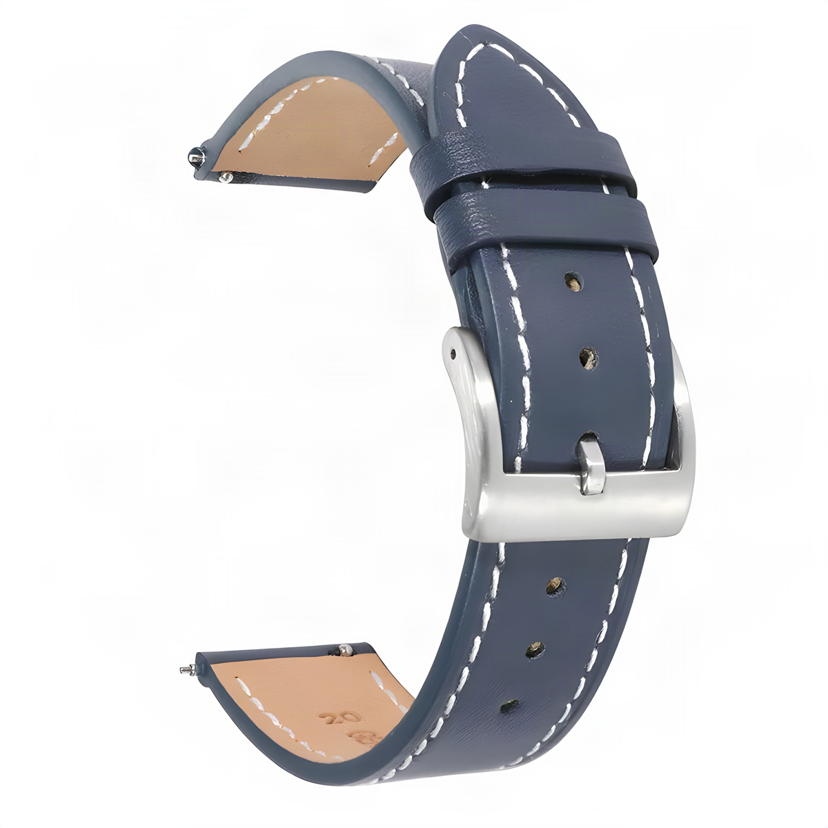 UPro Plain Top Grain Leather watch strap, detail view 3