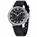 PAGANI DESIGN 1780 Black quartz watch with black strap