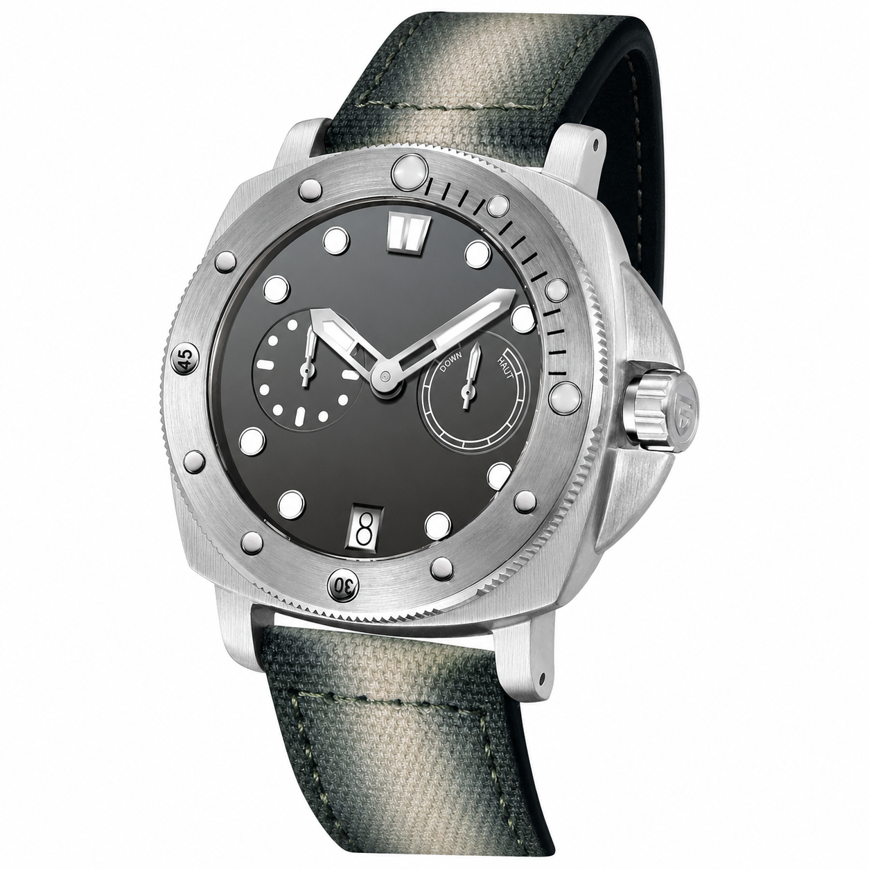 Pagani Design Gray Nylon Automatic Watch, 41mm product image