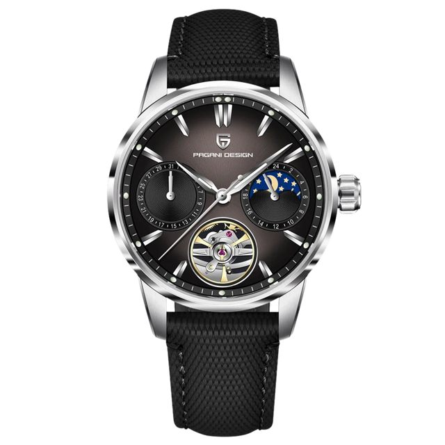 Pagani Design YS021 Silver Black automatic watch product view