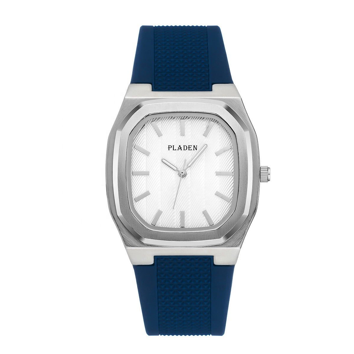 PLADEN Minimalist Square Quartz Watch, 40mm